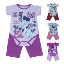 Conjunto Para Bebê Body Bory Com Estampa Love Minnie + Calça Escolha Cor REF S206 Conjunto Para Bebê Body Bory Com Estampa Love Minnie + Calça Escolha Cor REF S206