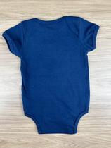 Conjunto para Bebê Body K Listras Azul Marinho