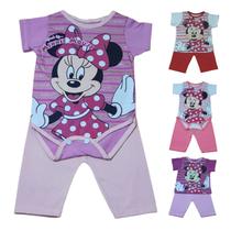 Conjunto Para Bebê + Calça Estampa da Minnie Escolha Cor REF S203 Conjunto Para Bebê + Calça Estampa da Minnie Escolha Cor REF S203
