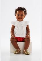 Conjunto para Bebê Menina com Bata e Calcinha Up Baby