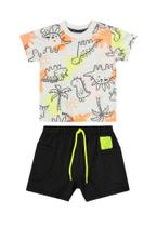 Conjunto para Bebê Menino com Camiseta e Bermuda Quimby