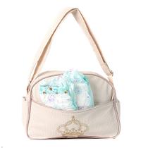 Conjunto para Bebê Reborn com 02 Fraldas com Bolsa Maternidade Bege Conjunto para Bebê Reborn com 02 Fraldas com Bolsa Maternidade Bege