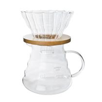 Conjunto para café de vidro com jarra e 1 suporte para coador Conjunto para café de vidro com jarra e 1 suporte para coador