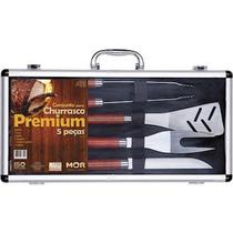 Conjunto Para Churrasco 5 Peças Premium