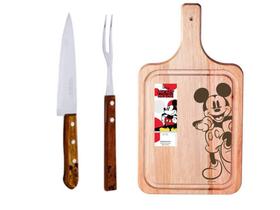 Conjunto para Churrasco Simonaggio Disney - Mickey e Minnie - 3 Pçs Conjunto para Churrasco Simonaggio Disney - Mickey e Minnie - 3 Pçs