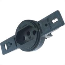 Conjunto Para Condulete Perlex Tomada 2 Polos +Terra 20A Redondo Preto 5515Pr Conjunto Para Condulete Perlex Tomada 2 Polos +Terra 20A Redondo Preto 5515Pr