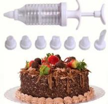 Conjunto para confeitar torta e cupcake
