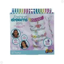 Conjunto para Criar Joias de Borboleta F0151-5 - Fun Conjunto para Criar Joias de Borboleta F0151-5 - Fun