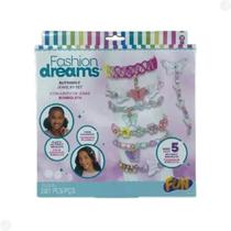 Conjunto para Criar Joias de Borboleta F01515 Fun Divirtase Conjunto para Criar Joias de Borboleta F01515 Fun Divirtase