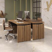 Conjunto para Escritório 2 Mesas Operacionais 1450 em Tamburato