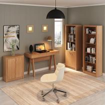 Conjunto para Escritório 4 peças Amêndoa Tecnomobili
