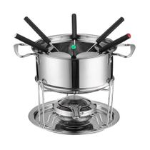 Conjunto Para Fondue 11 Peças Inox - Gici Casa