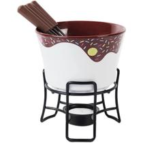 Conjunto Para Fondue Antiaderente Completo 7 Peças Brinox