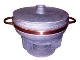 Conjunto para fondue em pedra sabão de número 3 - Minas Pedra Sabão