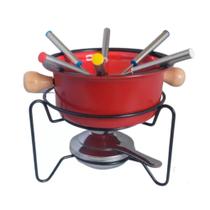 Conjunto para fondue esmaltado czd10001