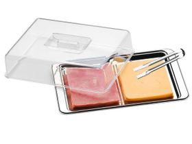 Conjunto Para Frios 3 Peças Átina com Pinça 1413/100 Brinox