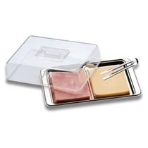 Conjunto para Frios Brinox Átina em Inox e Acrílico 3 Peças