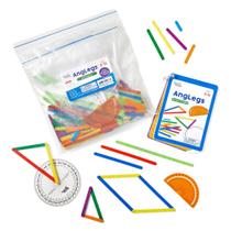 Conjunto para grupos pequenos Geometry Manipulatives hand2mind AngleG