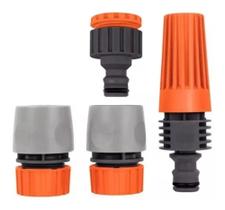 Conjunto Para Irrigação Com Engates Rápidos E Esguicho 4 Peç Conjunto Para Irrigação Com Engates Rápidos E Esguicho 4 Peç