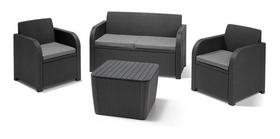 Conjunto Para Jardim - Baú, Sofá, Poltrona - Frete Grátis Conjunto Para Jardim - Baú, Sofá, Poltrona - Frete Grátis