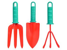 Conjunto Para jardim com 3 Peças Metálicas - Kala