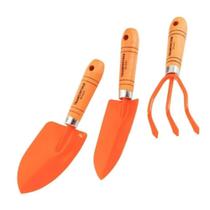 Conjunto Para Jardim Com Cabo De Madeira 3 Peças Tramontina Conjunto Para Jardim Com Cabo De Madeira 3 Peças Tramontina