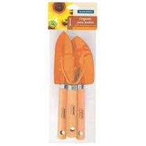 Conjunto para Jardim Tramontina Cabo Madeira 3 Peças Conjunto para Jardim Tramontina Cabo Madeira 3 Peças