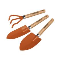 Conjunto Para Jardinagem 3 Peças Ancinho, Pá Larga, Pá Estreita - Tramontina