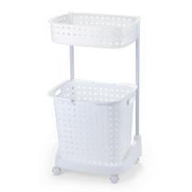 Conjunto para Lavanderia Viena Duplo Branco - Secalux