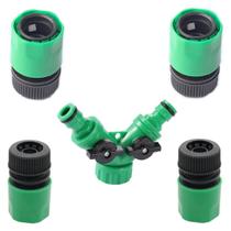 Conjunto Para Mangueira Com 5 Peças Com Bloqueador de Fluxo D'água