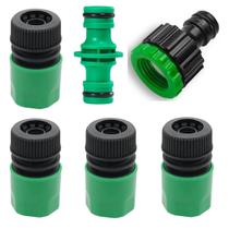 Conjunto Para Mangueira Com 6 Peças Sem Bloqueador de Fluxo D'água