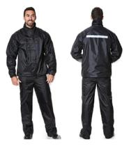 Conjunto Para Motoqueiro Capa De Chuva De Nylon Impermeável