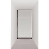 Conjunto para Móvel 1 Interruptor Simples 6 A Aria Branco - 57241100 - TRAMONTINA