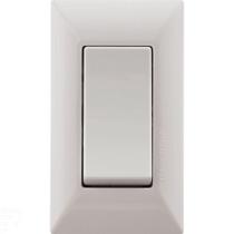 Conjunto Para Móvel 1 Interruptor Simples 6 A Tramontina Aria Branco Tramontina