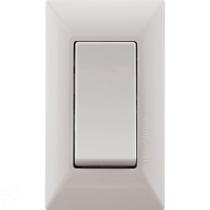 Conjunto para Móvel 1 Interruptor Simples 6 A Tramontina Aria Branco