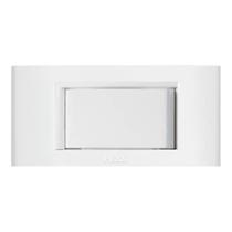 Conjunto para Móvel 1 Interruptor Simples PEZZI Branco
