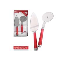 Conjunto para pizza 2 peças carmin - hauskraft