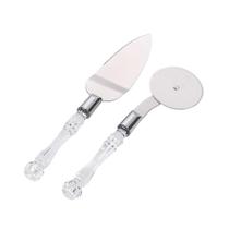 Conjunto Para Pizza 2 Peças Cristal Hausktaft