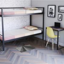 Conjunto para Quarto 1 Beliche e 1 Escrivaninha 90x60cm