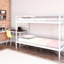 Conjunto para Quarto 1 Beliche e 1 Escrivaninha em L 135x135cm
