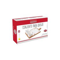 Conjunto para Queijo em Porcelana 4 pçs PCLN-020 - Etilux Conjunto para Queijo em Porcelana 4 pçs PCLN-020 - Etilux