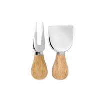 Conjunto para queijo (Espátula e Garfo) 2 peças Gourmet Conjunto para queijo (Espátula e Garfo) 2 peças Gourmet