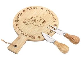 Conjunto para Queijo Hauskraft Mini JGQJ-009 - 3 Peças