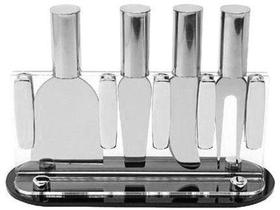 Conjunto para Queijo Inox Hauskraft JGQJ-018 - 5 Peças Conjunto para Queijo Inox Hauskraft JGQJ-018 - 5 Peças