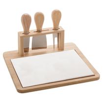 Conjunto para Queijo Lyor 23x21 cm com 3 Peças Conjunto para Queijo Lyor 23x21 cm com 3 Peças