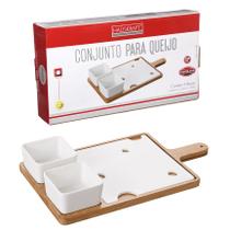 Conjunto para Queijo Porcelana 37cm
