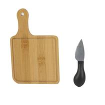 Conjunto Para Queijos e Frios Bambu 2 Pçs Tábua - Tudo em Caixa Conjunto Para Queijos e Frios Bambu 2 Pçs Tábua - Tudo em Caixa