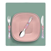 Conjunto para Refeição Kids Trend Unicórnio - 5 Peças