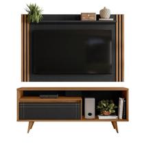 Conjunto Para Sala Com Rack NT1315 e Painel NT1375 Para TV Até 65" Notável Móveis