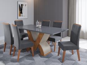 Conjunto para Sala de Jantar com 6 Cadeiras Vegas Conjunto para Sala de Jantar com 6 Cadeiras Vegas